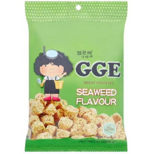 GGE Wheat Crackers Seaweed Flavour 80g