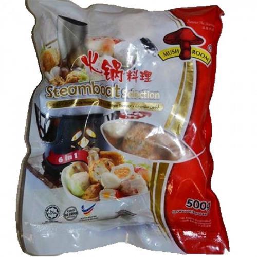Mushroom Steam Boat hot Pot-6in1-500g