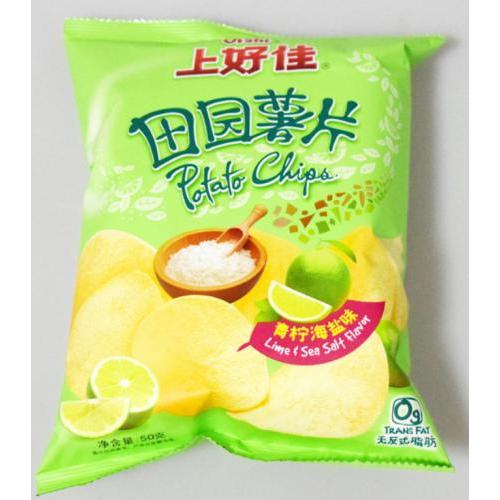 OS Potato Chips - Lime & Sea Salt 50g