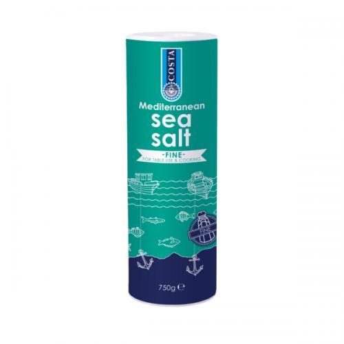 Costa Mediterranean Fine Sea Salt 750g