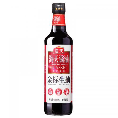 HD Light Soy Sauce Gold Label 500ml