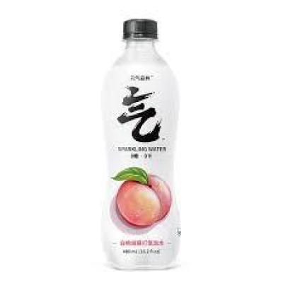 GKF Sparkling Water Peach Flavour 480ml